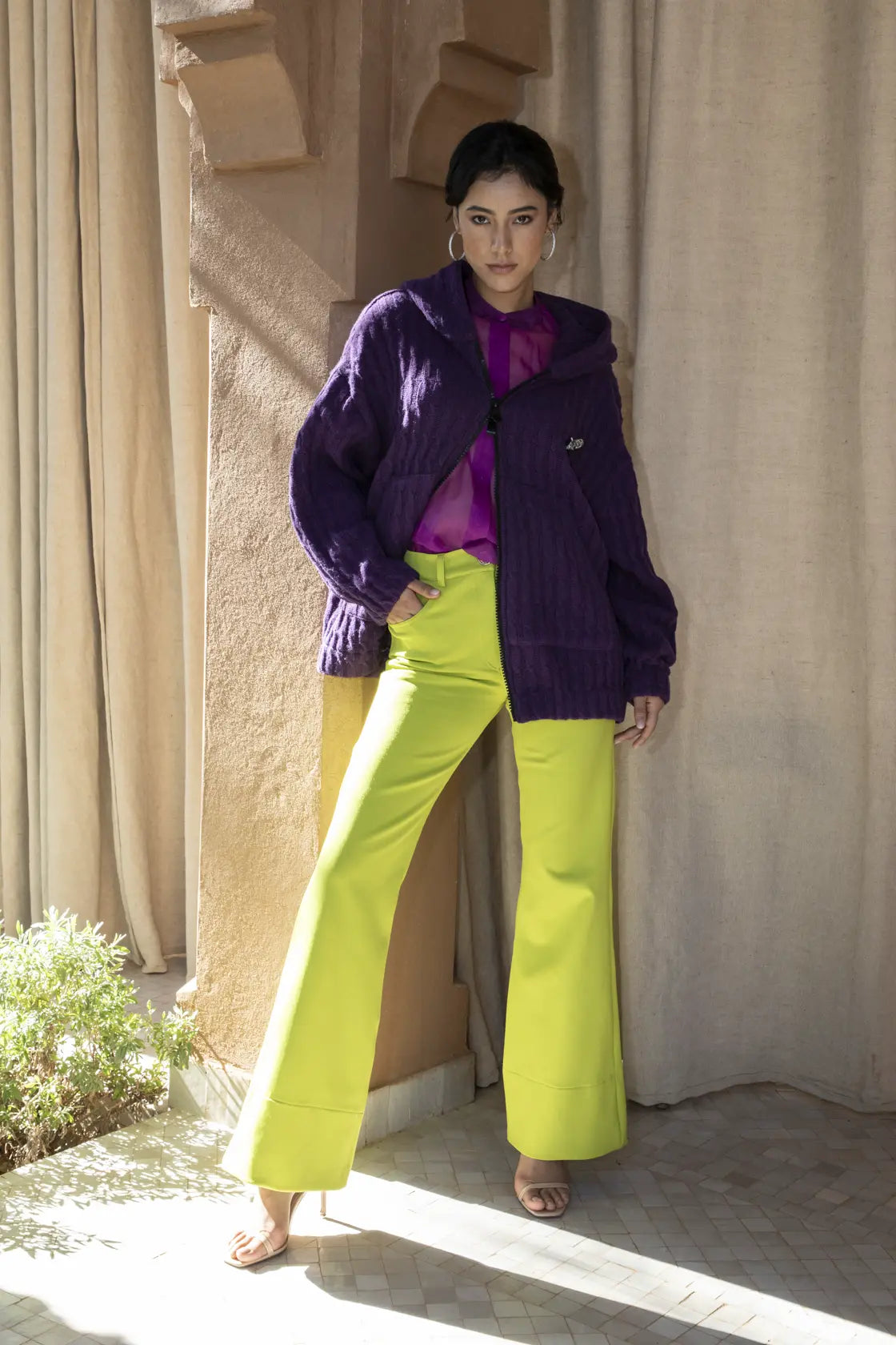 Pantalon Citron Vert