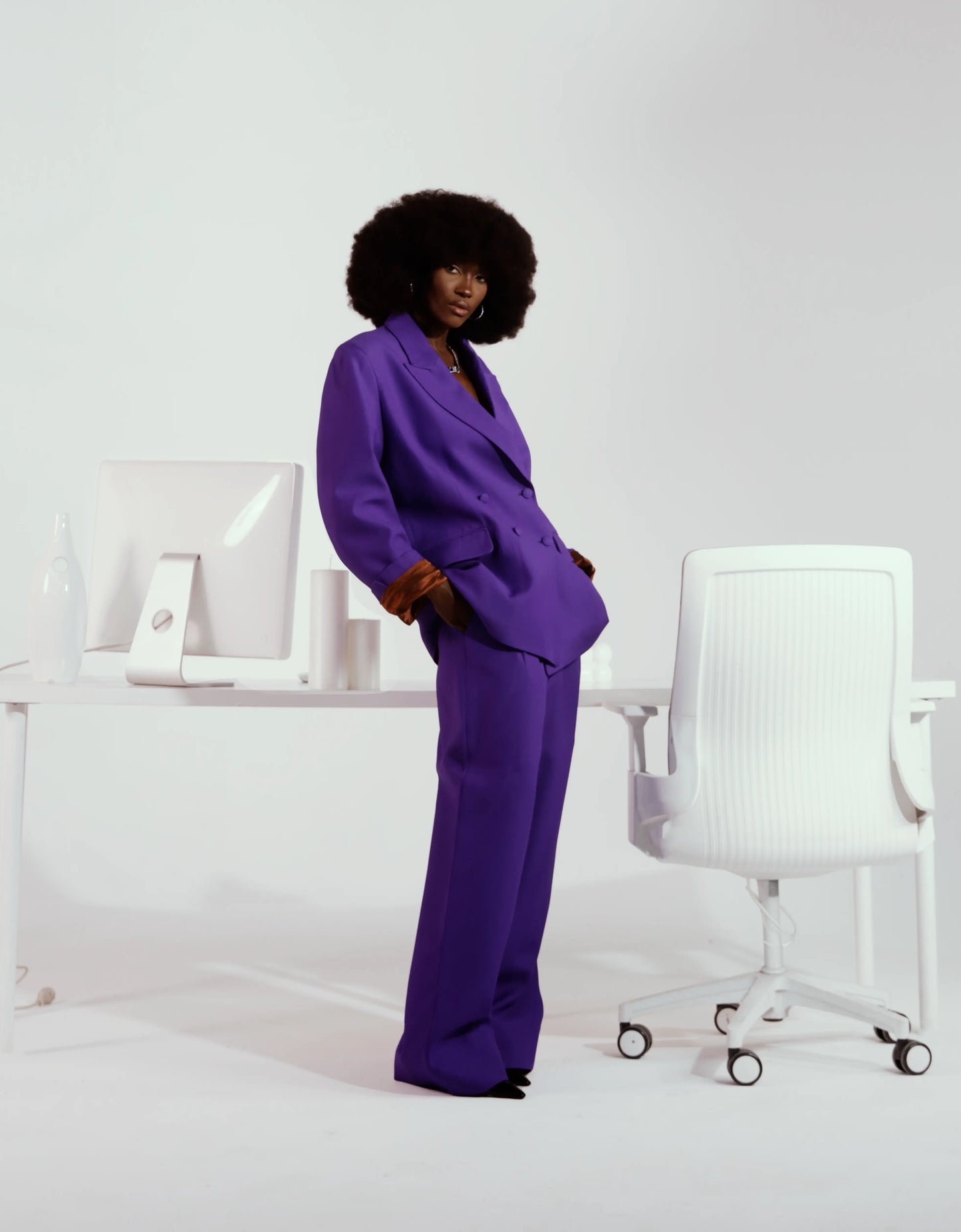 Tailleur Purple Reign