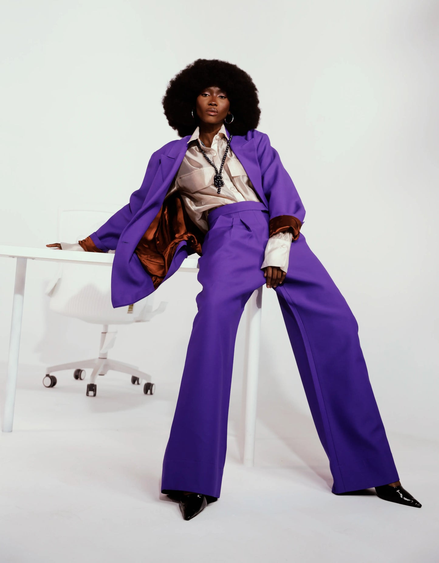 Tailleur Purple Reign